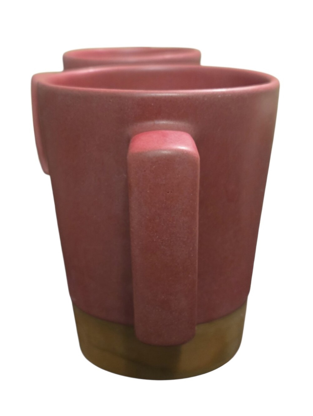 pari Eshelman Pottery red satin mugs by ceramic artist Paul Eshelman 14oz - Picture 7 of 13